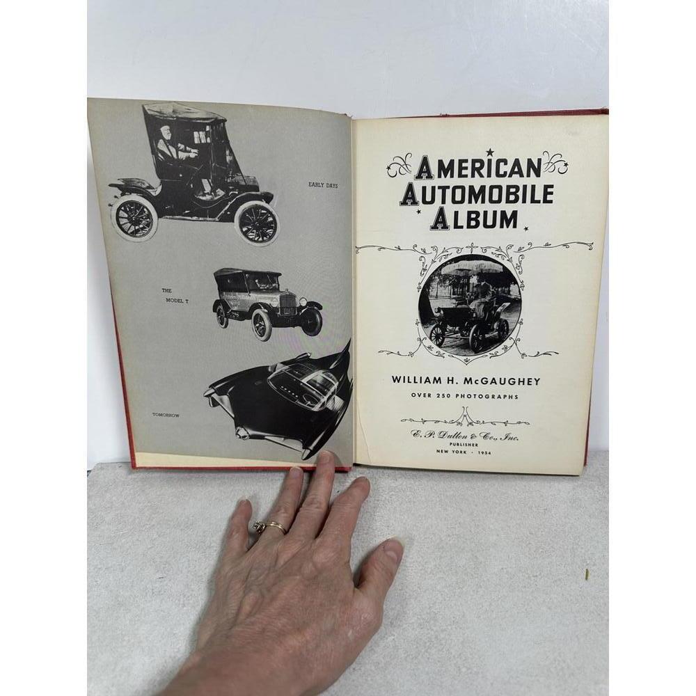 VTG 1954 American Automobile Album William H McGaughey Car Photo History Book - Picture 2 of 10